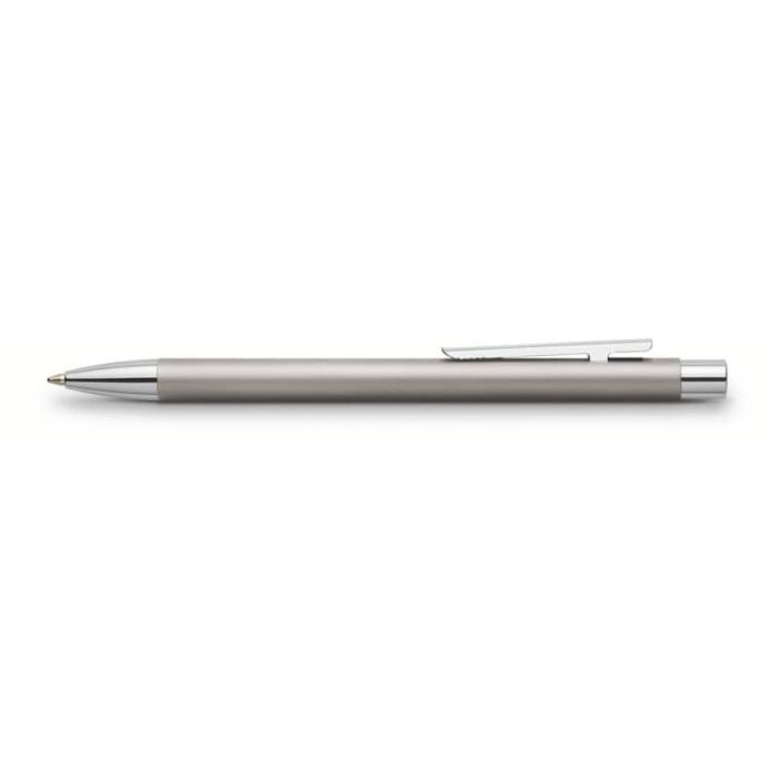 Penna a sfera Neo slim - punta M - fusto acciaio - Faber-Castell main product photo