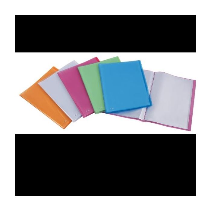 Portalistini fogli fissi Favorit buccia d'arancia 22x30 cm 20 buste assortiti 400090481 main product photo