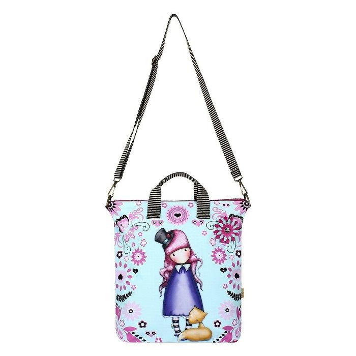 GORJUSS Borsa con tracolla e zip. The dreamer. CM 9.5 X 36 x 28 main product photo