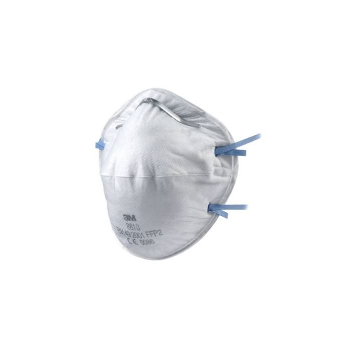 Respiratore per carteggiatura a mano 3M FFP2 senza valvola Conf. 20 pezzi - 8810 main product photo