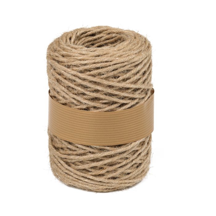 Cordone di canapa - 3mmx50mt - colore naturale 32 - Brizzolari main product photo