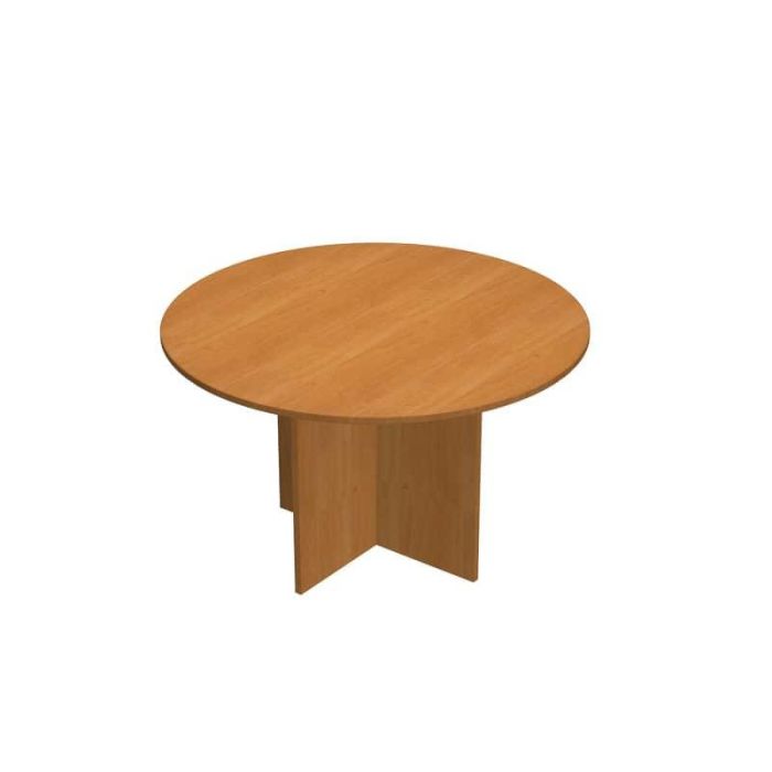 Tavolo riunione rotondo Artexport Presto 120x72h cm. noce chiaro 60121/4 main product photo