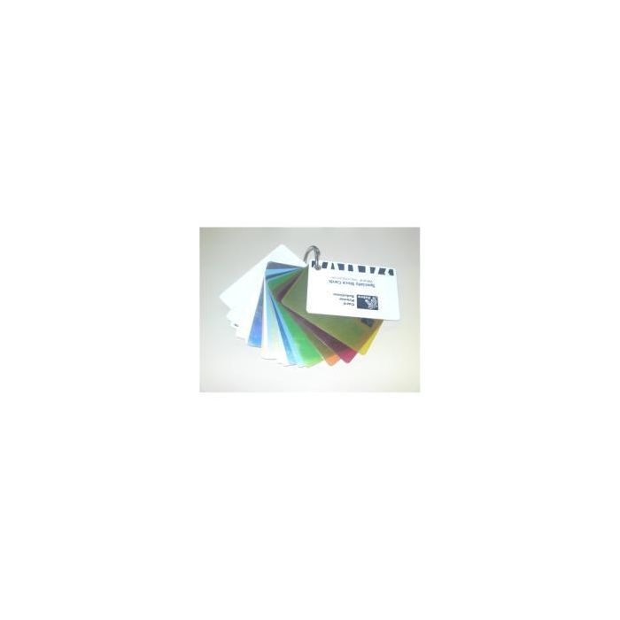 ZEBRA CARD/BADGE 0.76MM SILVER 500 CARD main product photo