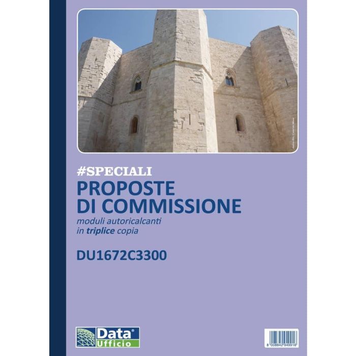 Blocco proposte di commissione flex A4 - 33x3 copie autoricalcanti 1672C3300