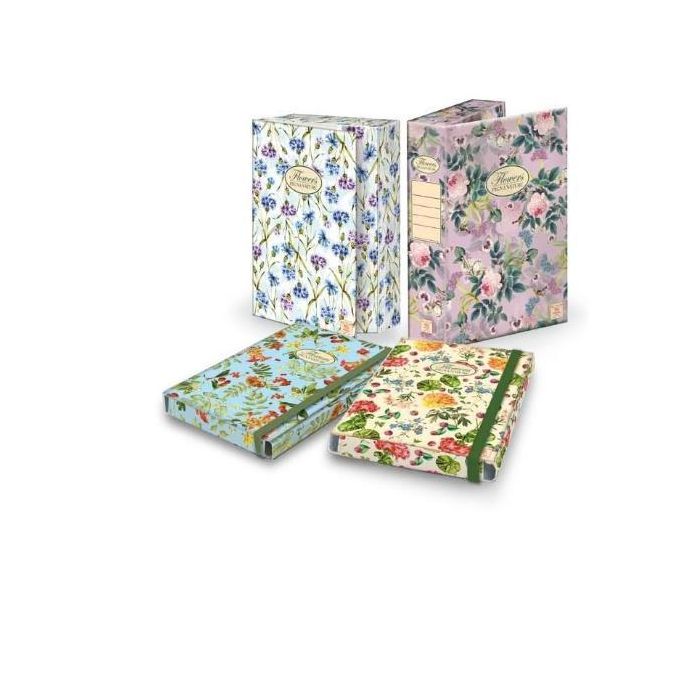 Cartella a 3 lembi Pigna Nature Flowers A4 dorso 1,2 cm 02303643L main product photo