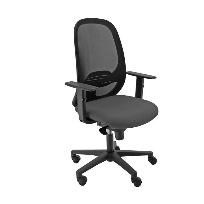 Unisit Sedia operativa Andy Nero e schienale rete nera c/bracc. main product photo