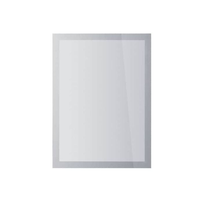 Cornici in pellicola adesiva DURABLE DURAFRAME SUN A4 argento metallizzato 236x323mm conf. 2 - 484123 main product photo
