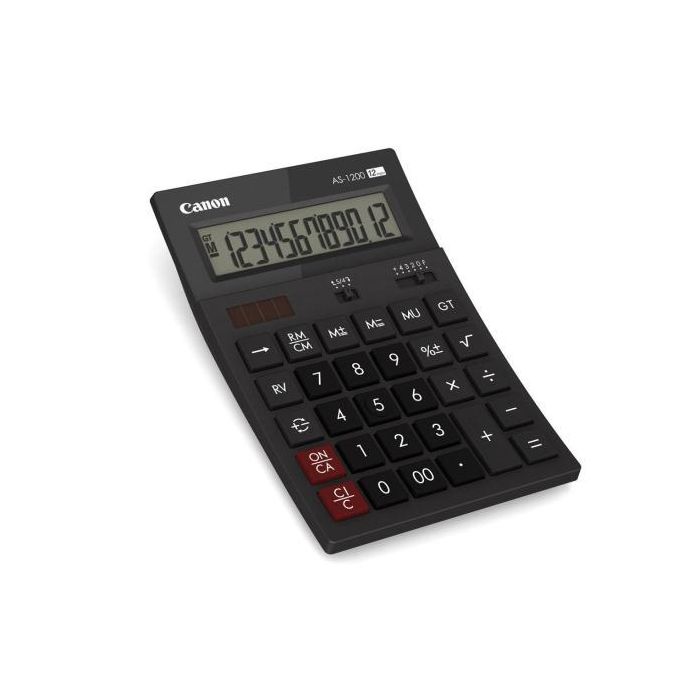 Canon Calcolatrice Visiva Da Tavolo A 12 Cifre As-1200 Hb main product photo