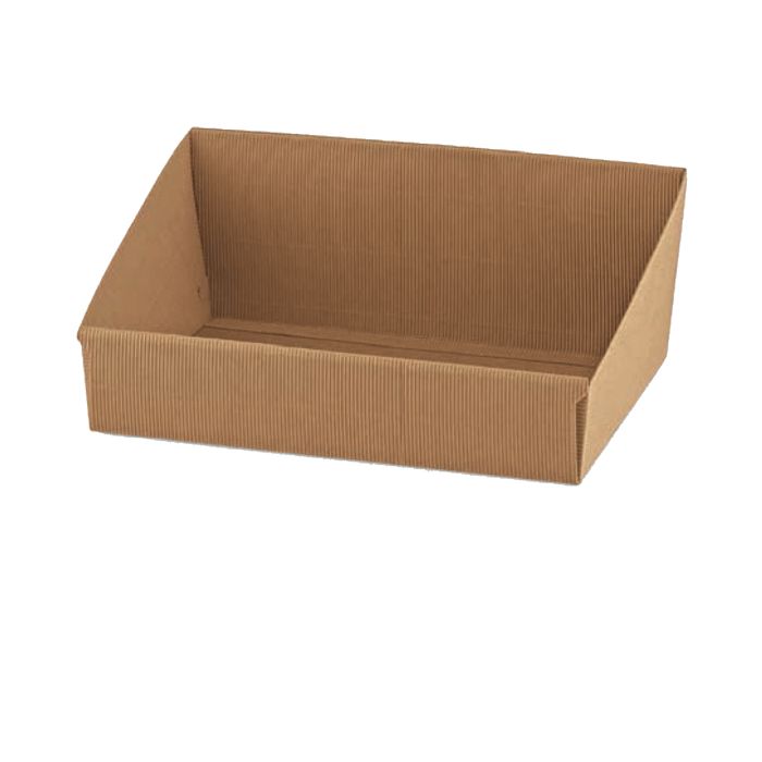 Vassoio in cartone Onda avana - 31 x 24 x 10,5cm - Scotton main product photo