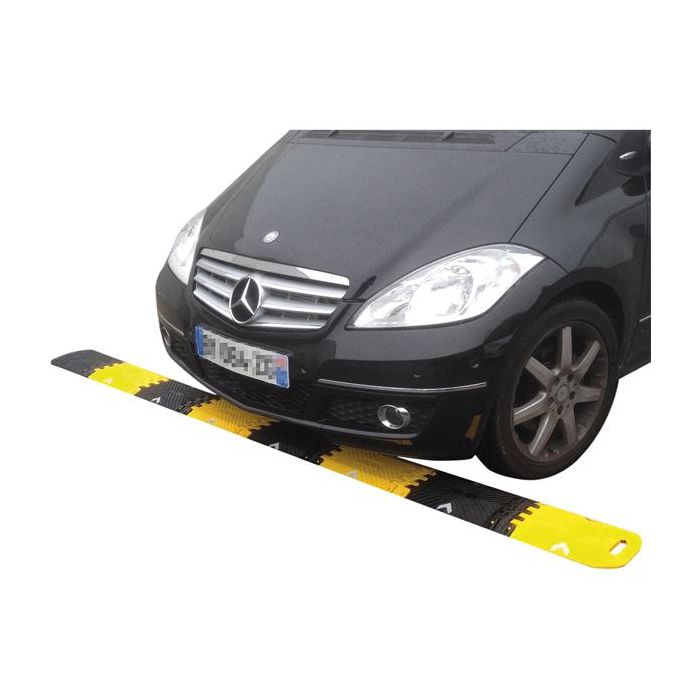 CARTELLI SEGNALATORI Rallentatore di velocitA' portatile - lunghezza 300 cm - giallo/nero main product photo