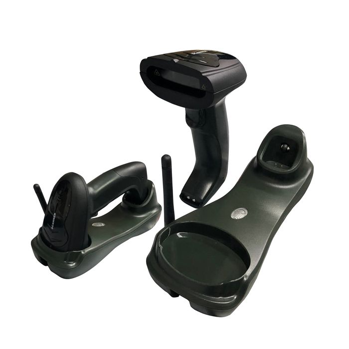 Lettore barcode LS 5300 - codici 1D - wireless - verde/nero - Titanium main product photo