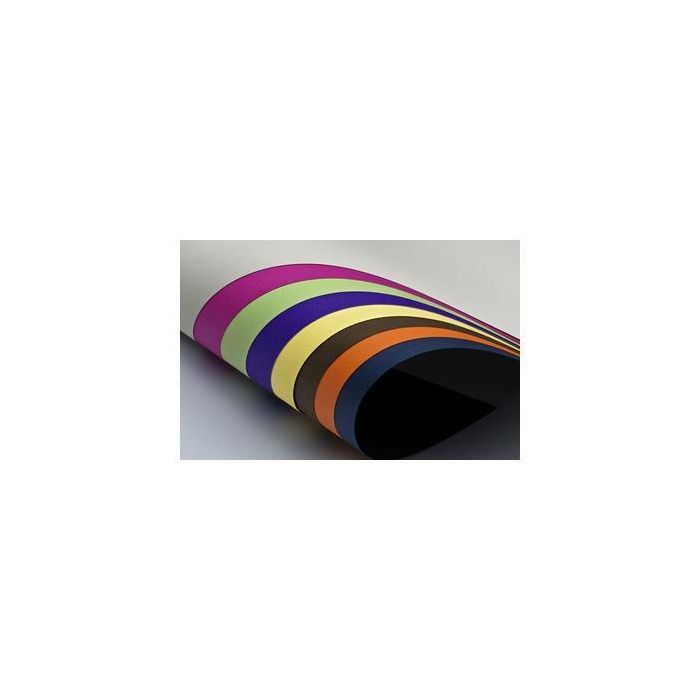 Cartoncini colorati Favini Prisma monoruvidi 220 g/m 35x50 cm conf. 20 in 5 colori forti assortiti - A33X023 main product photo