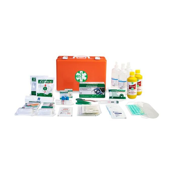 Valigetta di pronto soccorso Medic 2 - 39,5x27x13,5 cm - oltre 3 persone - arancio - PVS main product photo