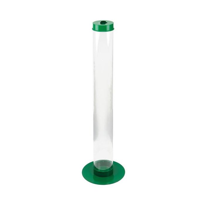 MEDIALINTERNATIONAL Contenitore per batterie esauste - 27x100 cm - 10 L - trasparente - Medial International main product photo