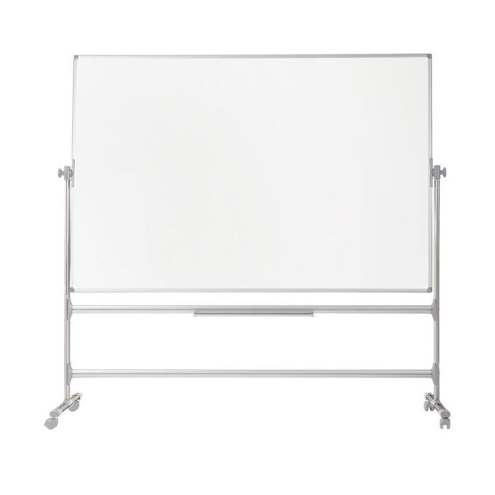Lavagna magnetica girevole Earth - 120x150 cm - bianco - Bi-Office main product photo