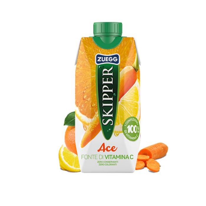 Succo Skipper - gusto ACE - Zuegg - brick 330 ml main product photo