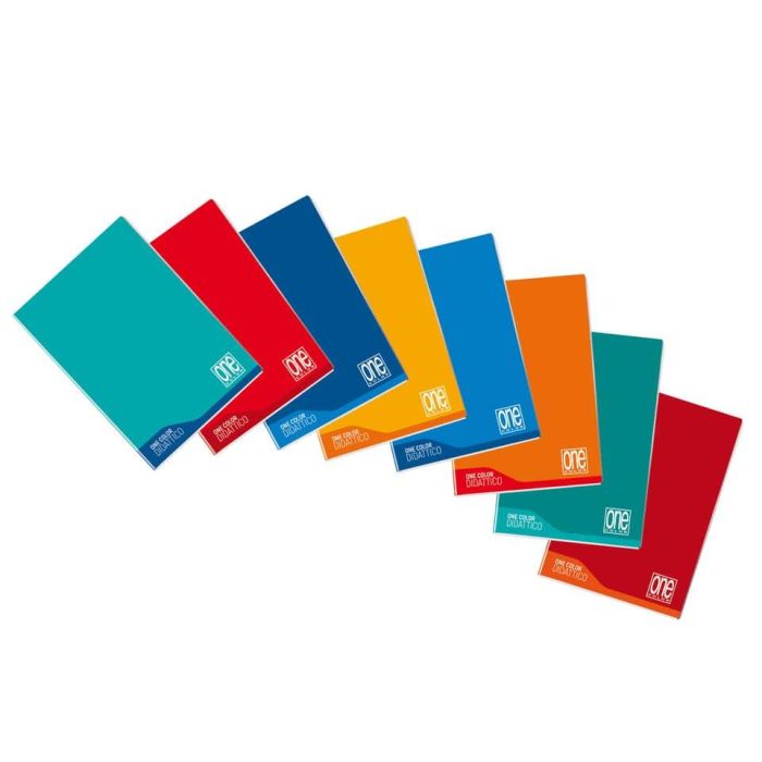 10 Maxi Quaderni One Color A4 Con Jolly Page - Copertina In Polipropilene, Quadretti 5mm - Foto 3