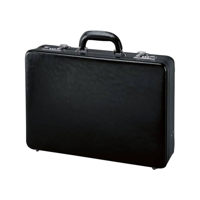 Valigetta ventiquattrore con fondo espandibile Alassio TAORMINA in pelle 45x11x32,5 cm nero - 41033 main product photo