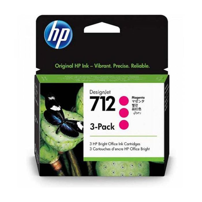 HP INC HP 712 3-PACK 29-ML MAGENTA DESIGN main product photo