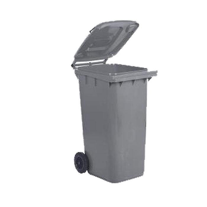 MobilPlastic Bidone carrellato - 48x55x93 cm - 120 L - grigio - Mobil Plastic main product photo
