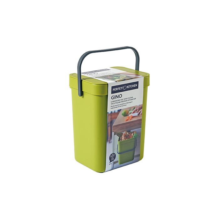 Pattumiera per rifiuti organici Perfetto capienza 5 L ''GINO'' muschio 29100 main product photo