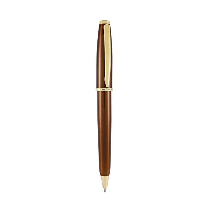 Penna sfera Aldo Domani - punta M - fusto tabacco - Monteverde main product photo