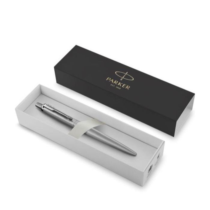 Penna sfera Jotter Monochrome XL - acciaio satinato - Parker main product photo