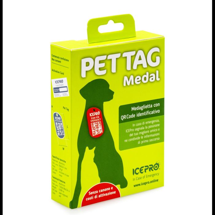 ICEPRO MEDAGLIETTA COLLARE ANTI-SMARRIMENT main product photo