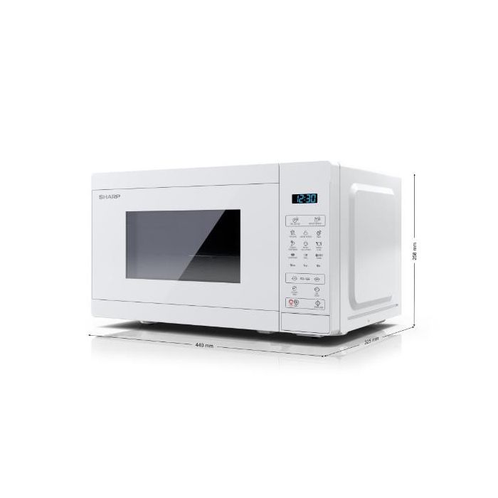 SHARP MICRO GRILL 20L ELETTRICO CRYSTAL main product photo