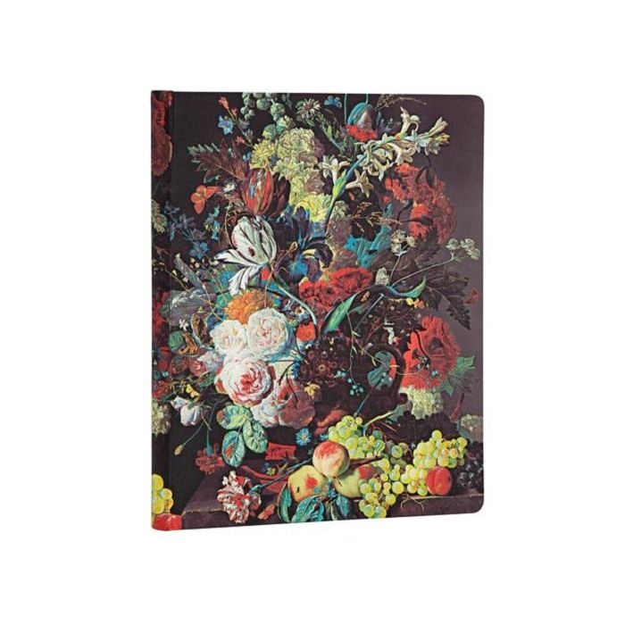 Paperblanks, quaderno taccuino rigido, cm 12x17, riga,Van Huysum main product photo