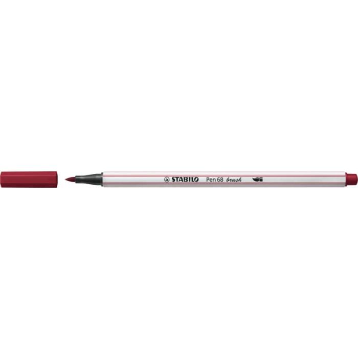 Pennarello Stabilo Pen 68 brush - punta a pennello - M 1 mm porpora 568/19 main product photo