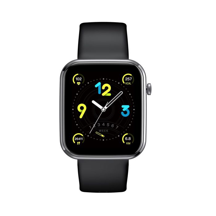 CELLY TRAINER SMARTWATCH SQUARE BK main product photo