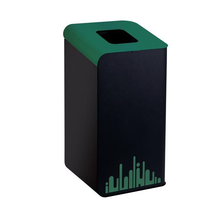 Gettacarte Rubik Evo - per raccolta differenziata - 80 L - verde - Medial International main product photo