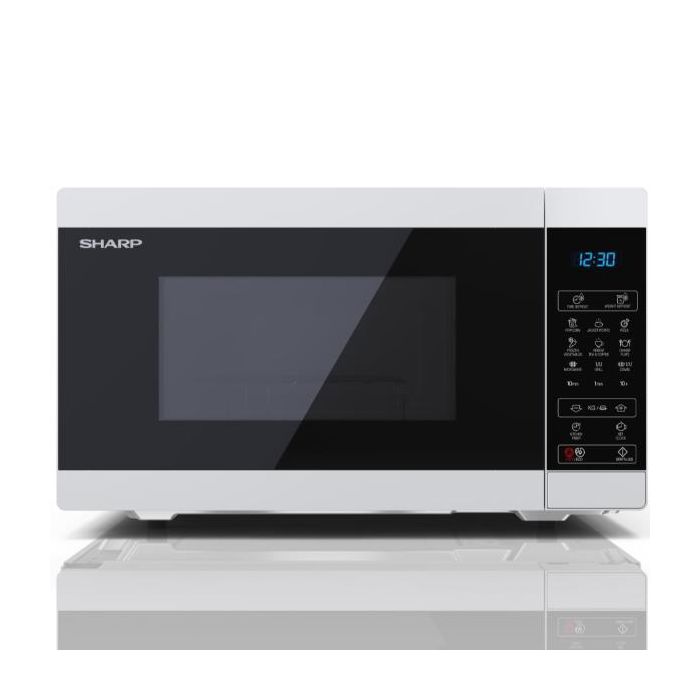 SHARP MICRO GRILL 25L ELETTRONICO BIANCO main product photo