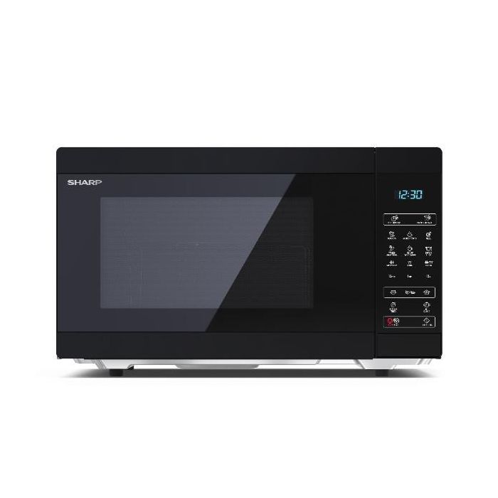 SHARP MICRO GRILL 28L ELETTRONICO NERO main product photo