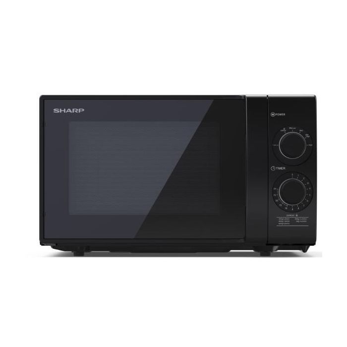 SHARP MICRO 20L MECCANICO NERO main product photo