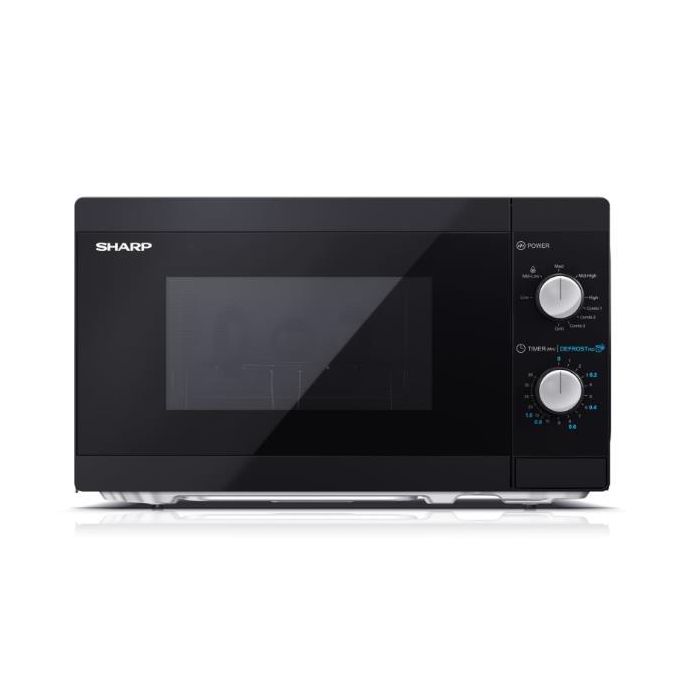 SHARP MICRO GRILL 20L MECCANICO NERO main product photo
