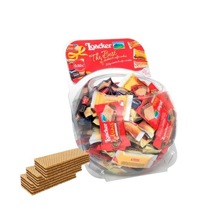 Wafer Minis - 700 gr - Loacker - bolle self service da 140 pezzi main product photo