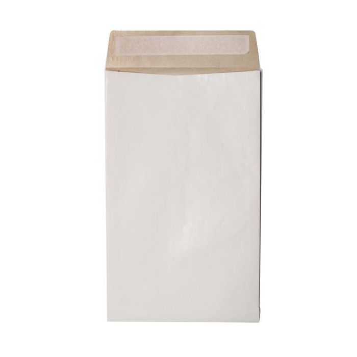 Sacchetto Secursac - antistrappo - B5 - 19 x 26 x 4 cm - 130 gr - bianco - Blasetti - conf. 100 pezzi main product photo