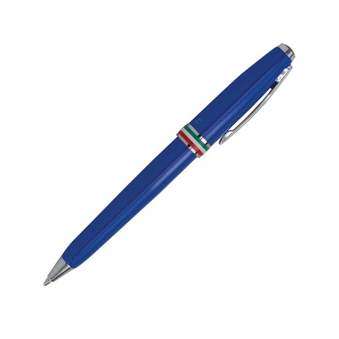 Penna sfera Aldo Domani - punta M - fusto azzurro italia - Monteverde main product photo