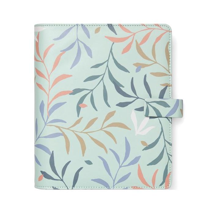 Organiser Botanical - f.to A5 - 233 x 217 x 46 mm - con cinturino - menta - Filofax main product photo