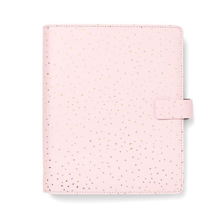 Organiser Confetti - f.to A5 - 233 x 217 x 46 mm - con cinturino - rosa - Filofax main product photo
