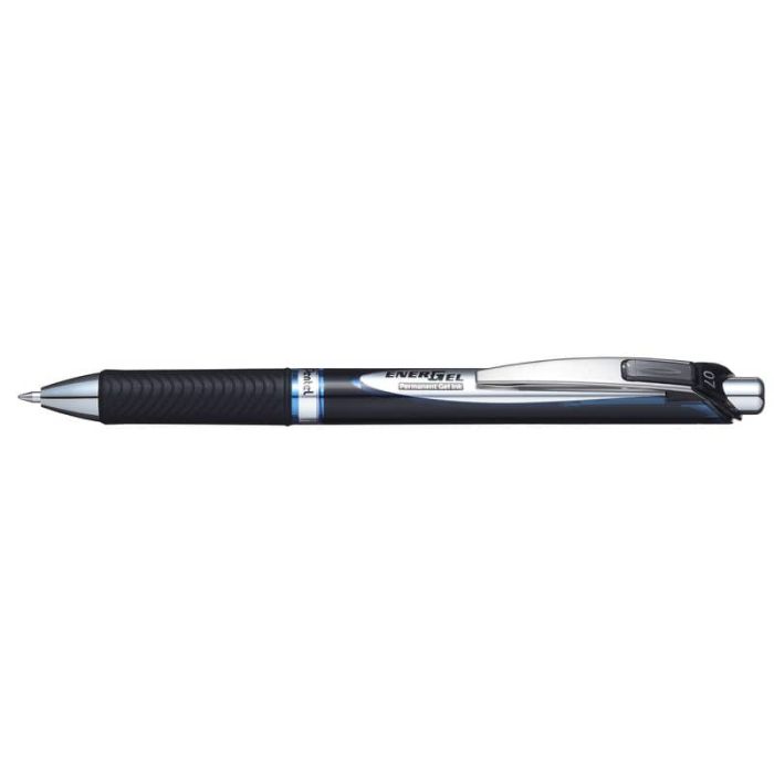Penna roller a scatto Pentel Energel Permanent 0.7 mm blu BLP77-CX main product photo