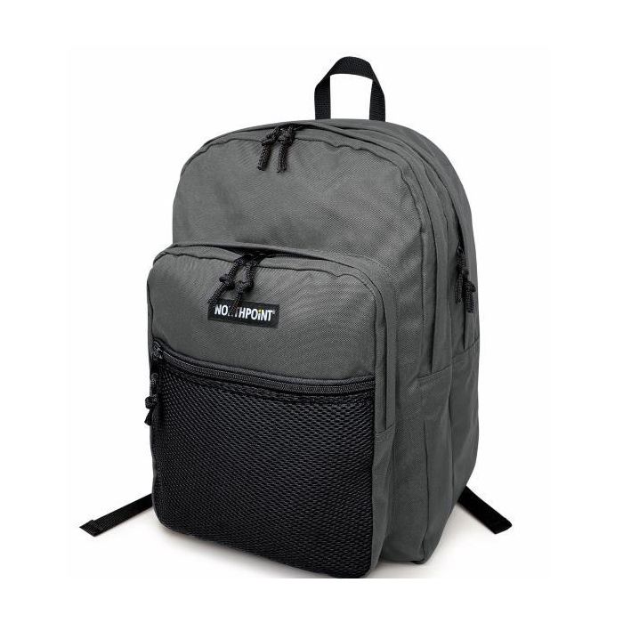 LEBEZ ZAINO NORTHPOINT MAXI GRIGIO- 42x32x25,5 38 litri main product photo