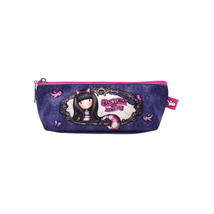 Gorjuss - Astuccio con zip- Cheshire cat. Santoro main product photo