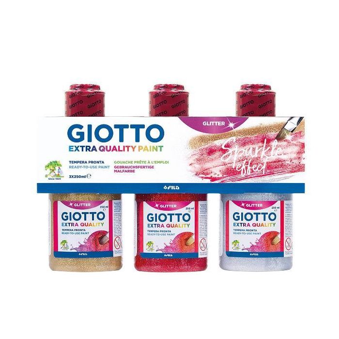 GIOTTO CF3 TEMPERA METAL 250ML ORO/ARG/ROS main product photo