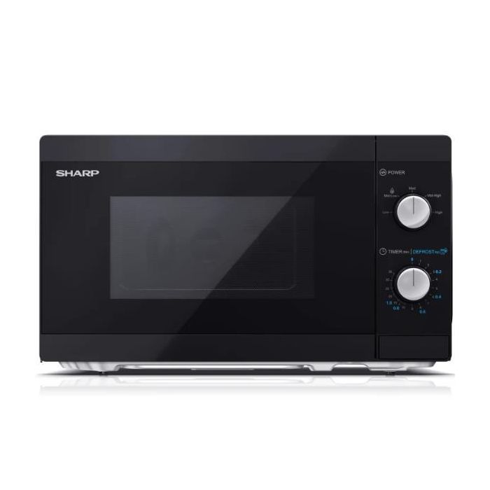 SHARP MICRO 20L MECCANICO NERO main product photo