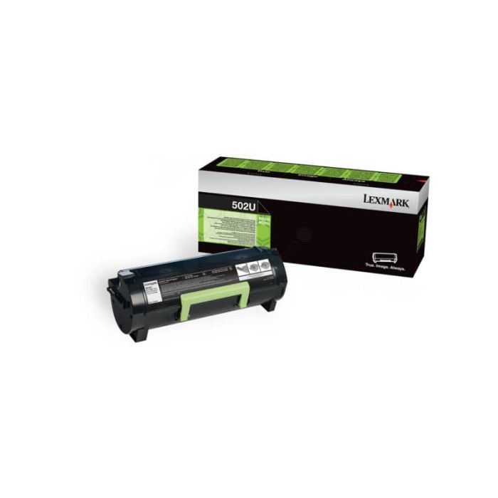 Toner altissima resa 502UE Lexmark nero 50F2U0E main product photo