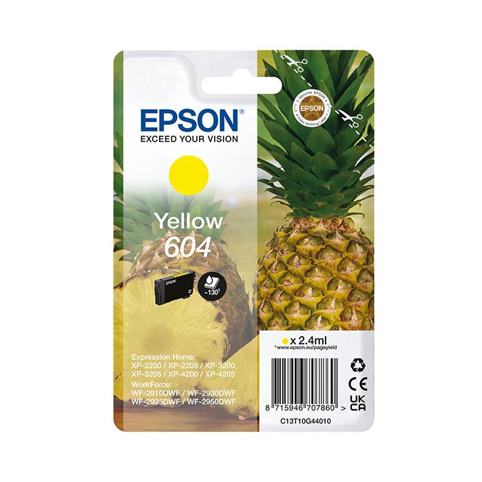Cartuccia 604 giallo Epson C13T10G44010 main product photo