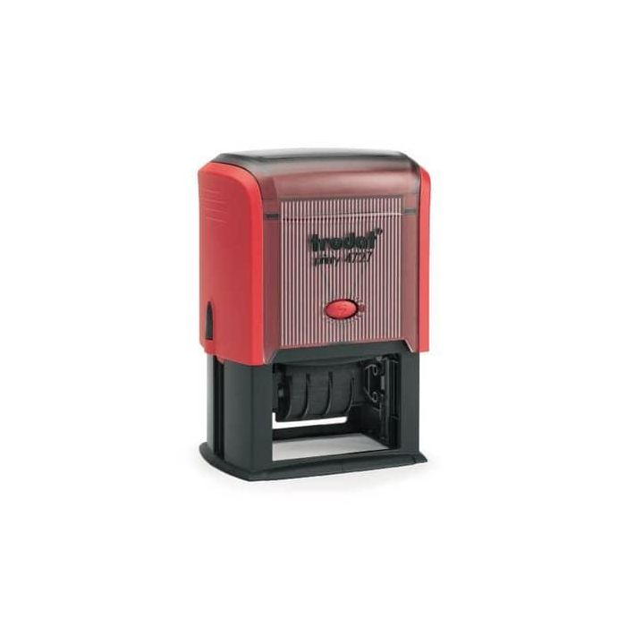 Datario con testo PERSONALIZZATO Trodat Printy 4727 fino a 3+3 righe dimensione max personalizzazione 60x40 mm - 181808 main product photo